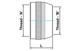 AEC08 Metric Adaptors