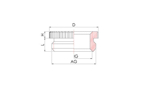 Adaptors (Metric-PG Thread)