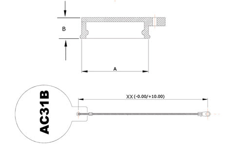 Rubber Dust Caps (Receptacles MG)